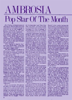 Hit Parade Article 1980